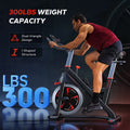 MERACH Exercise Bike S38 Indoor Cycling Magnetic Resistance  300lbs Capacity