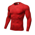 Men's Fitness Running Training Long-Sleeved Shirts Tight Elastic Quick-Drying