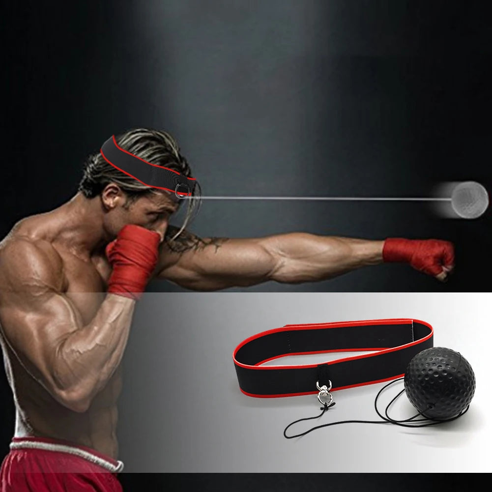 Training  Boxing Ball MMA Gear Improve Speed with Adjustable Headband