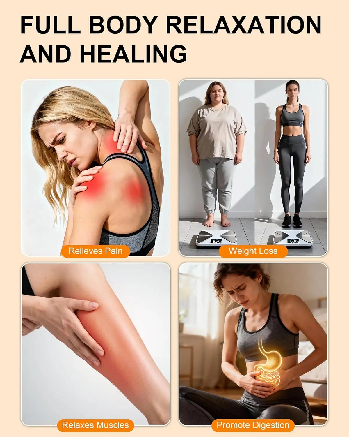 Vibration Plate Machine,180 Speeds Shake Plate for Lymphatic Drainage Weight Loss, Vibrating Fitness Platform 460LB Capacity Who