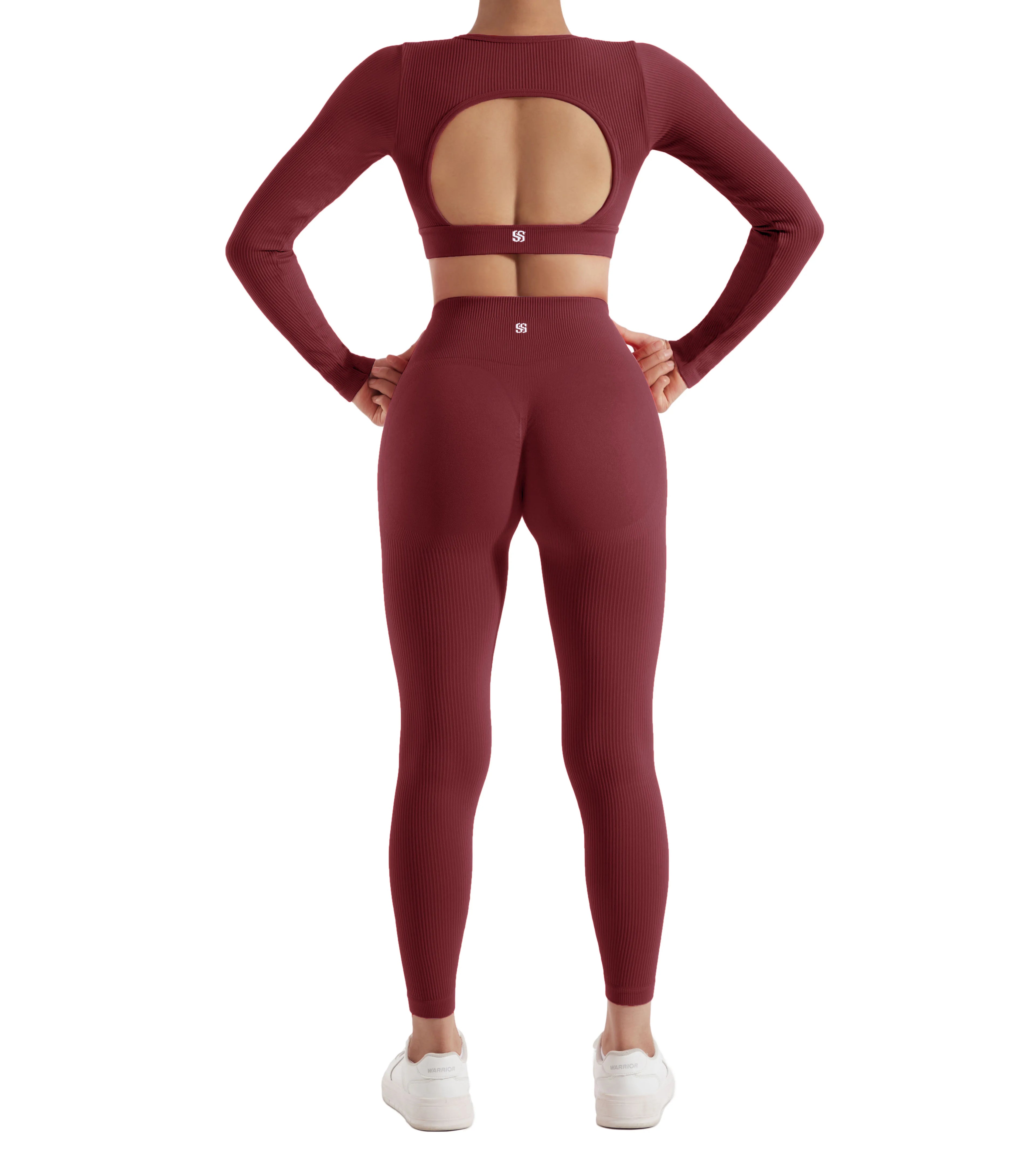 2PCS Yoga Suit Women Sports Set Quick-Drying  Tracksuit Running Workout