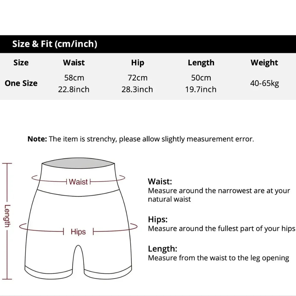 High Waist Sports Biker Shorts Women Naked Feeling Workout Push Up Leggings Tummy Control