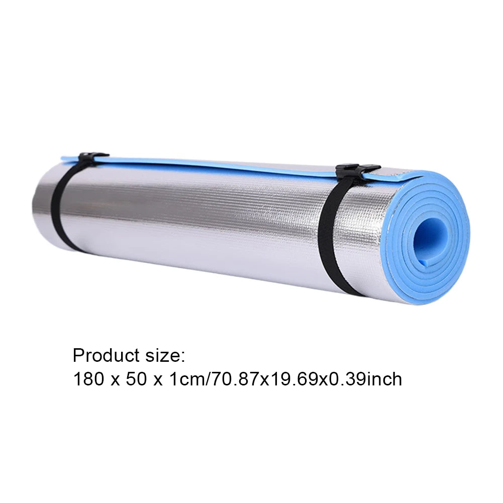 Waterproof Yoga Mat Aluminum Membrane Thickened Multifunction for Fitness Exercise