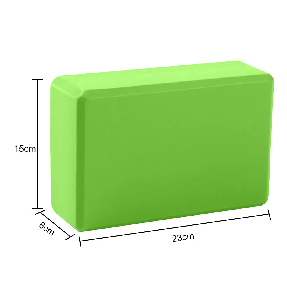 Yoga Building Blocks Cubes Pilates Bricks  Exercise Home