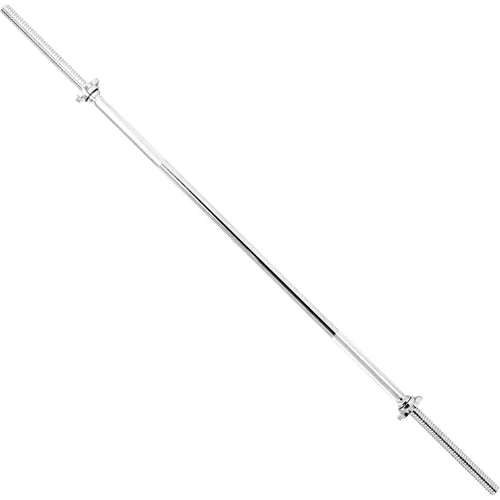 60-Inch Chrome Barbell Bar or High-Density Foam Barbell Pad – Strength Training Gear for Squats