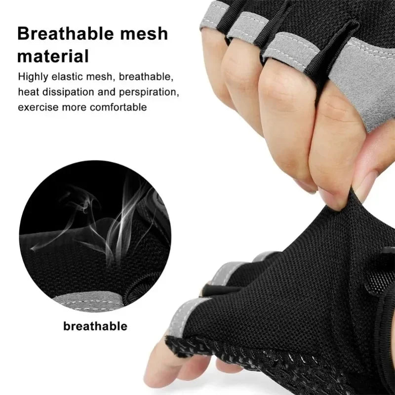 Fingerless Sports Fitness Training Men's Cycling Gloves