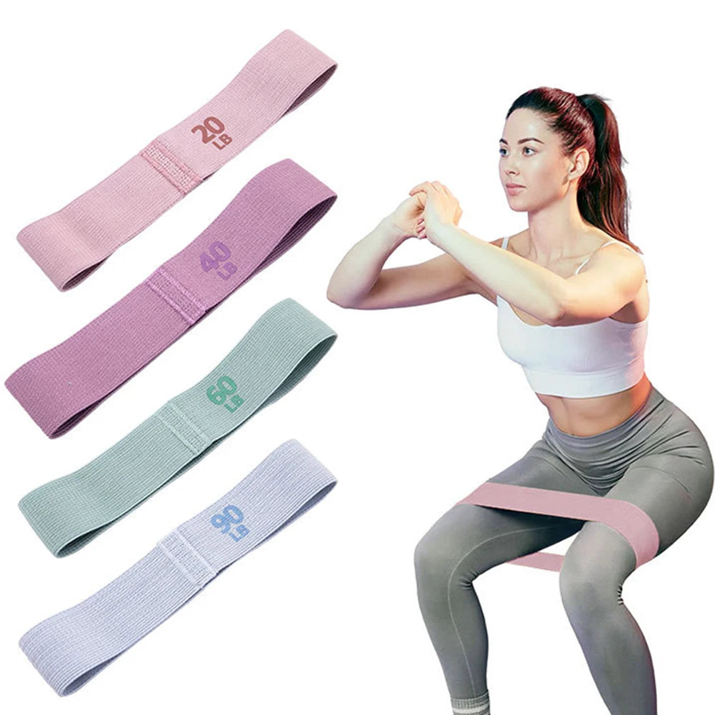 Yoga Hip Resistance Bands Anti-Slip Stretch Fitness Strips