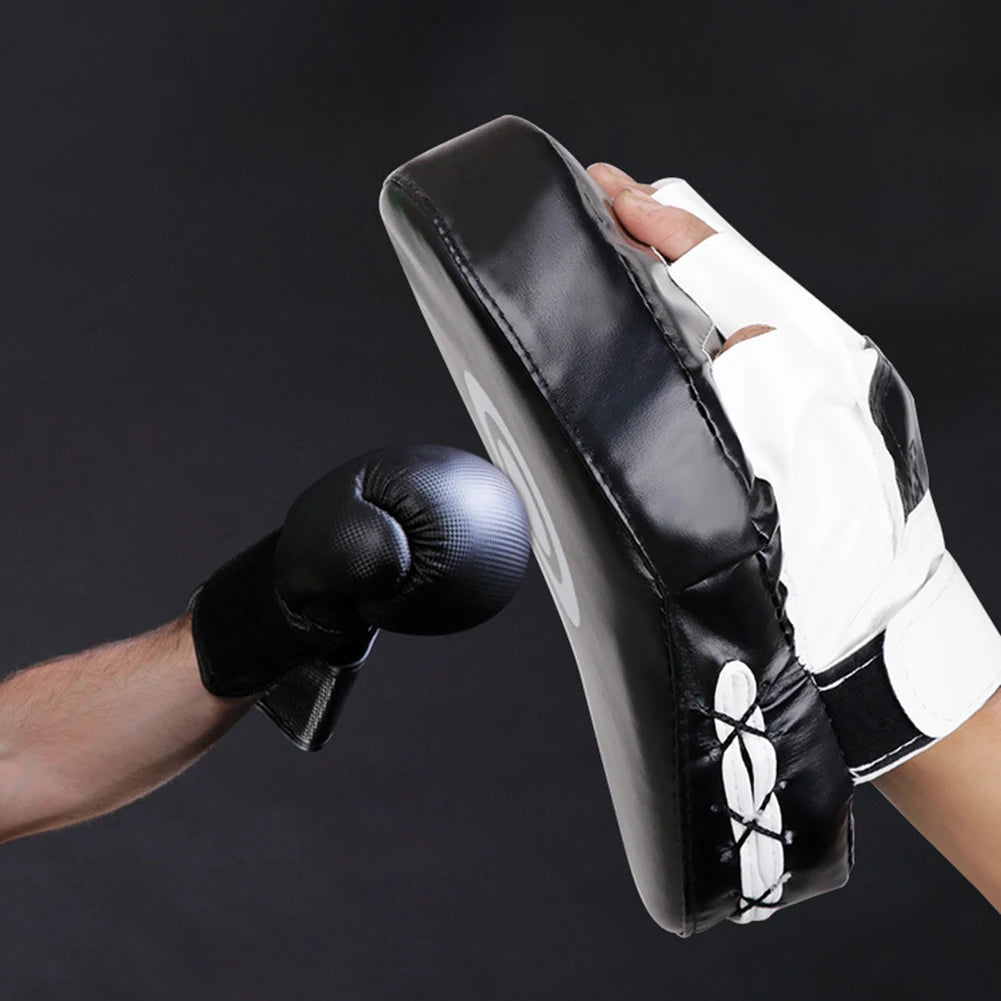 Curved Boxing Hand Target PU Leather Boxing Punching Bag