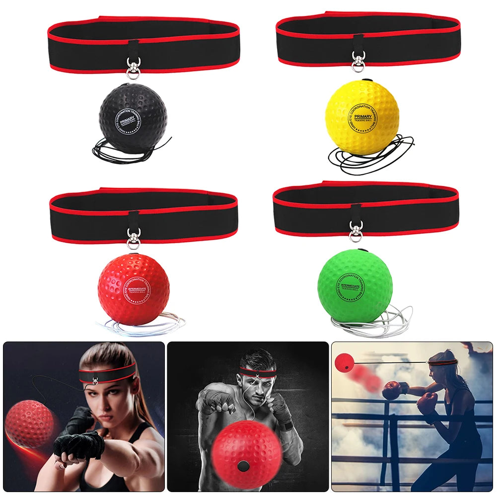 Training  Boxing Ball MMA Gear Improve Speed with Adjustable Headband