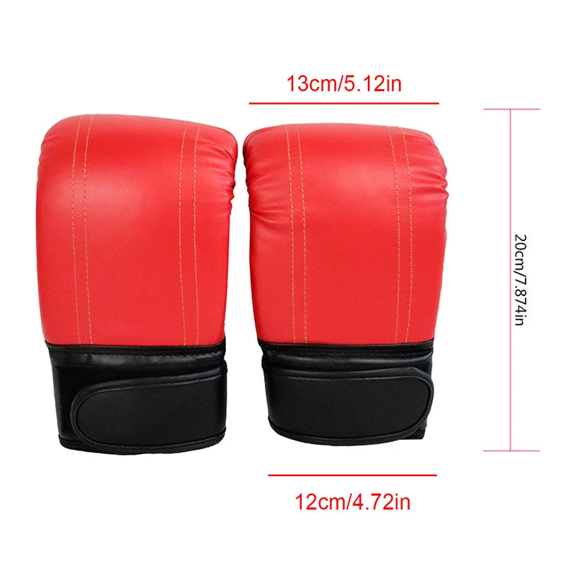 Adults Unisex  Boxing Gloves  Training Exercise PU Leather