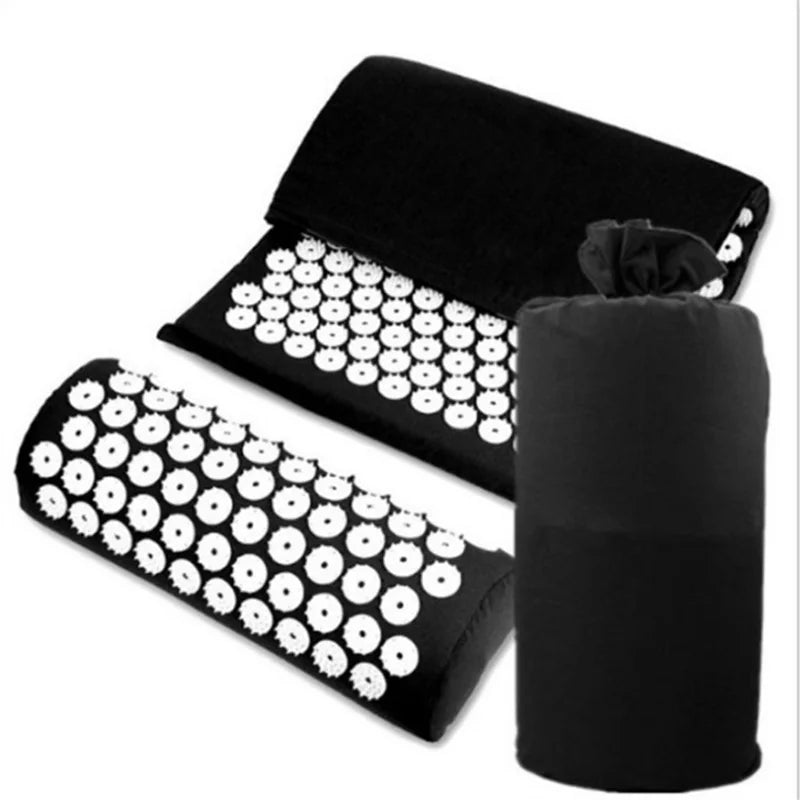 1PC/SET Acupressure Massager Cushion Pillow for Back Pain Relief Yoga Muscle Relaxation