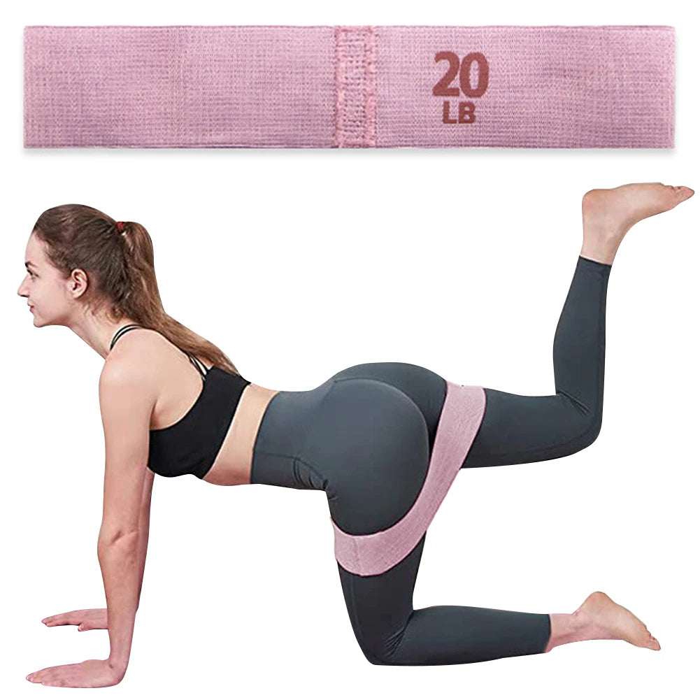 Yoga Hip Resistance Bands Anti-Slip Stretch Fitness Strips