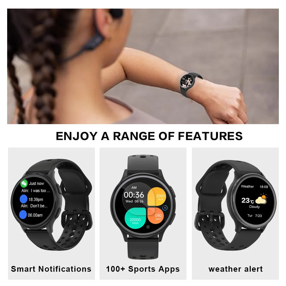 Smart Watches for Women1.27" Fitness Tracker  for iPhone ＆ Android