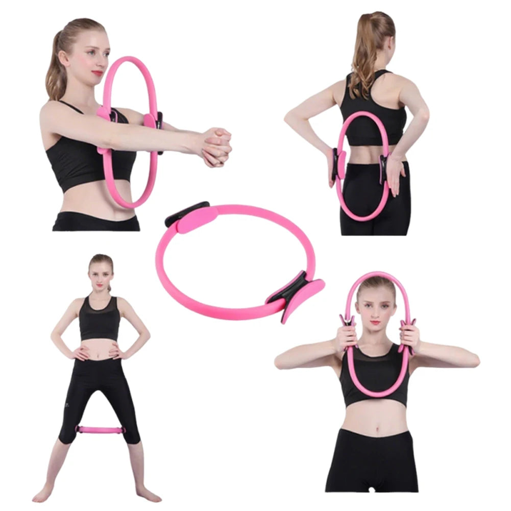 Yoga Fitness Ring Pilates Flexible Resistance Fitness Circle Women