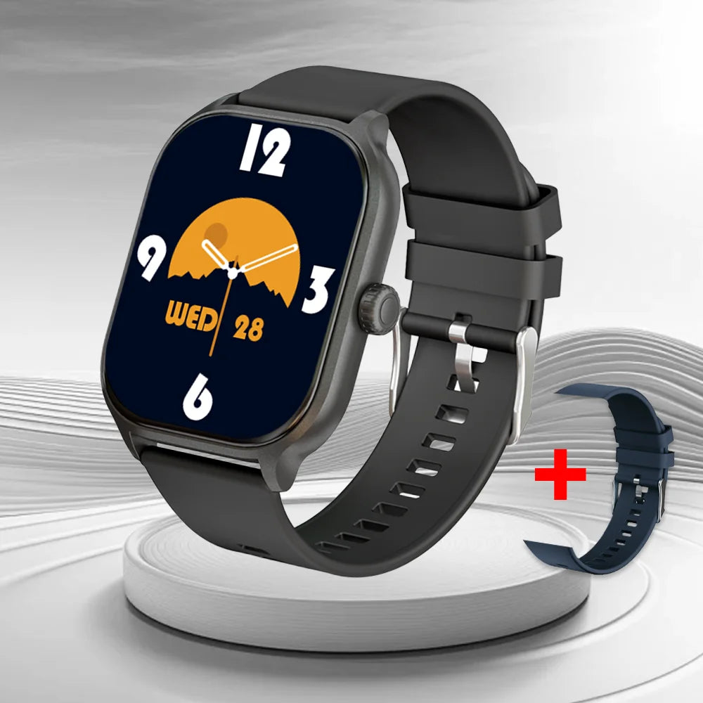 LAXASFIT New Smart Watch 2.01 Inch Bluetooth Call IP68 Waterproof Sports Fitness