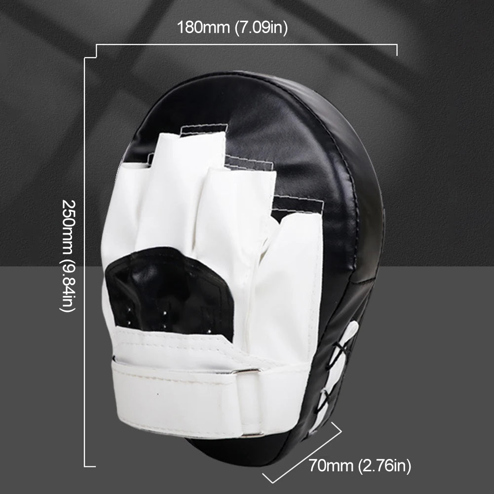 Curved Boxing Hand Target PU Leather Boxing Punching Bag