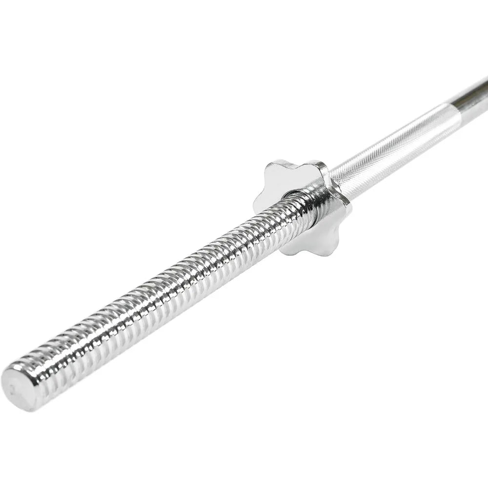60-Inch Chrome Barbell Bar or High-Density Foam Barbell Pad – Strength Training Gear for Squats