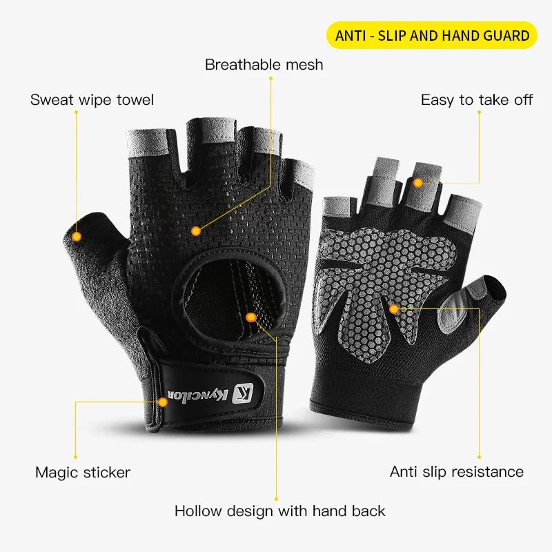 Gym Gloves Heavyweight Sports Exercise Weight Lifting  Training  Cycling
