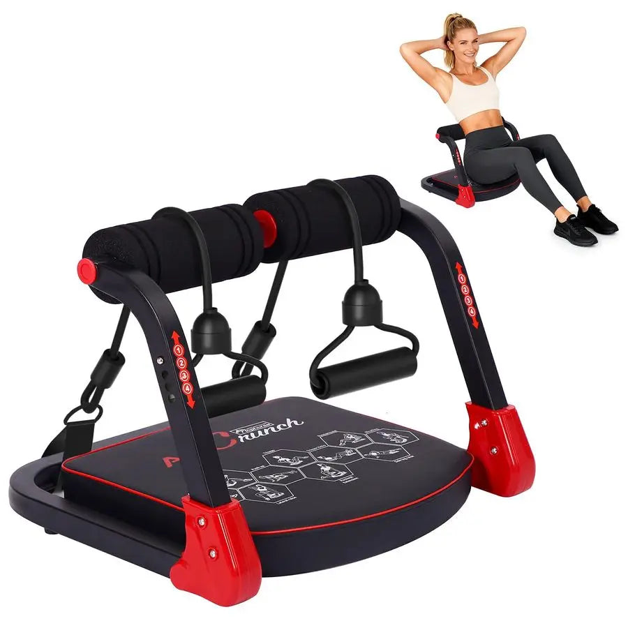 Core amp Sit Up Exercise Equipment for Home Gym, Ab Workout Equipment for Stomach Workout, Resistance Bands,