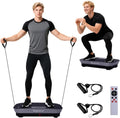 Vibration Plate Machine,180 Speeds Shake Plate for Lymphatic Drainage Weight Loss, Vibrating Fitness Platform 460LB Capacity Who