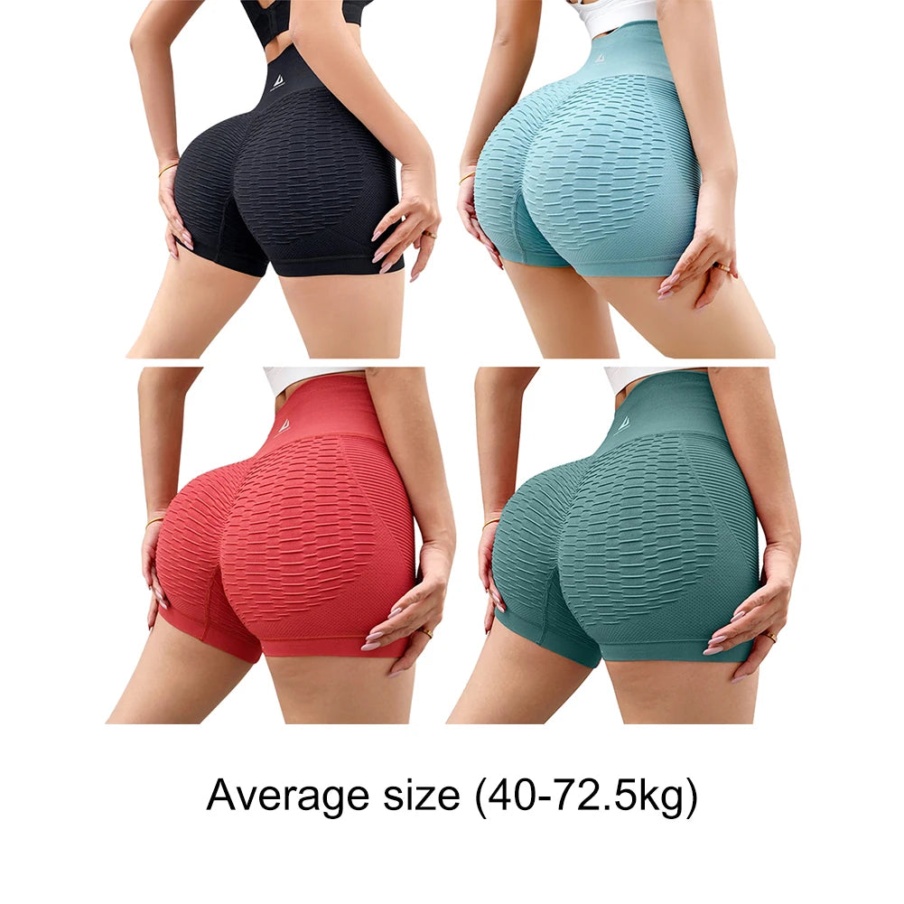 Workout Shorts for Women Butt Lifting Running Shorts High Waisted