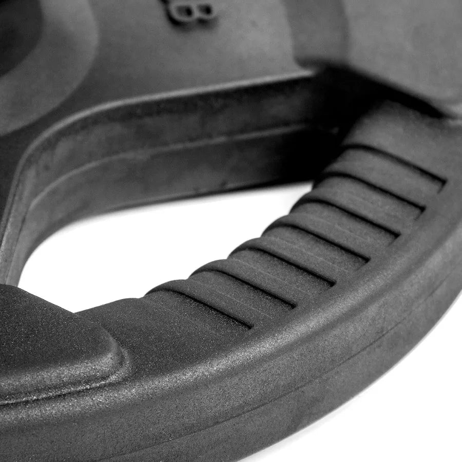 TRI-GRIP Pair or Set of Weight Plates Rubber Coated Exercise Weights for  Barbell