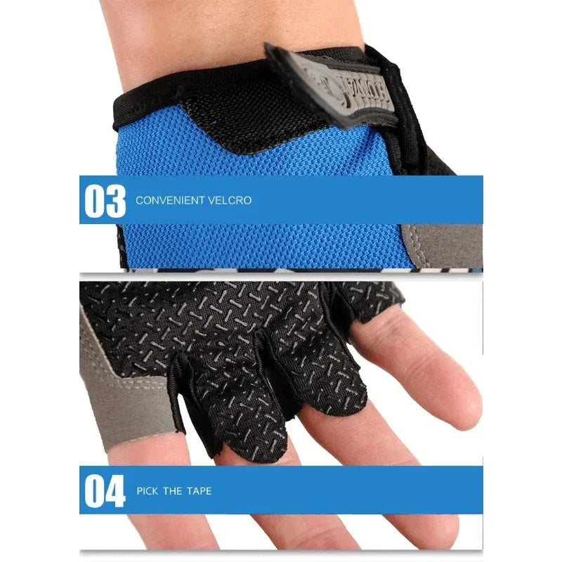 Fingerless Sports Fitness Training Men's Cycling Gloves