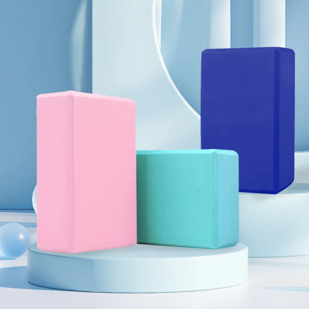 Yoga Building Blocks Cubes Pilates Bricks  Exercise Home