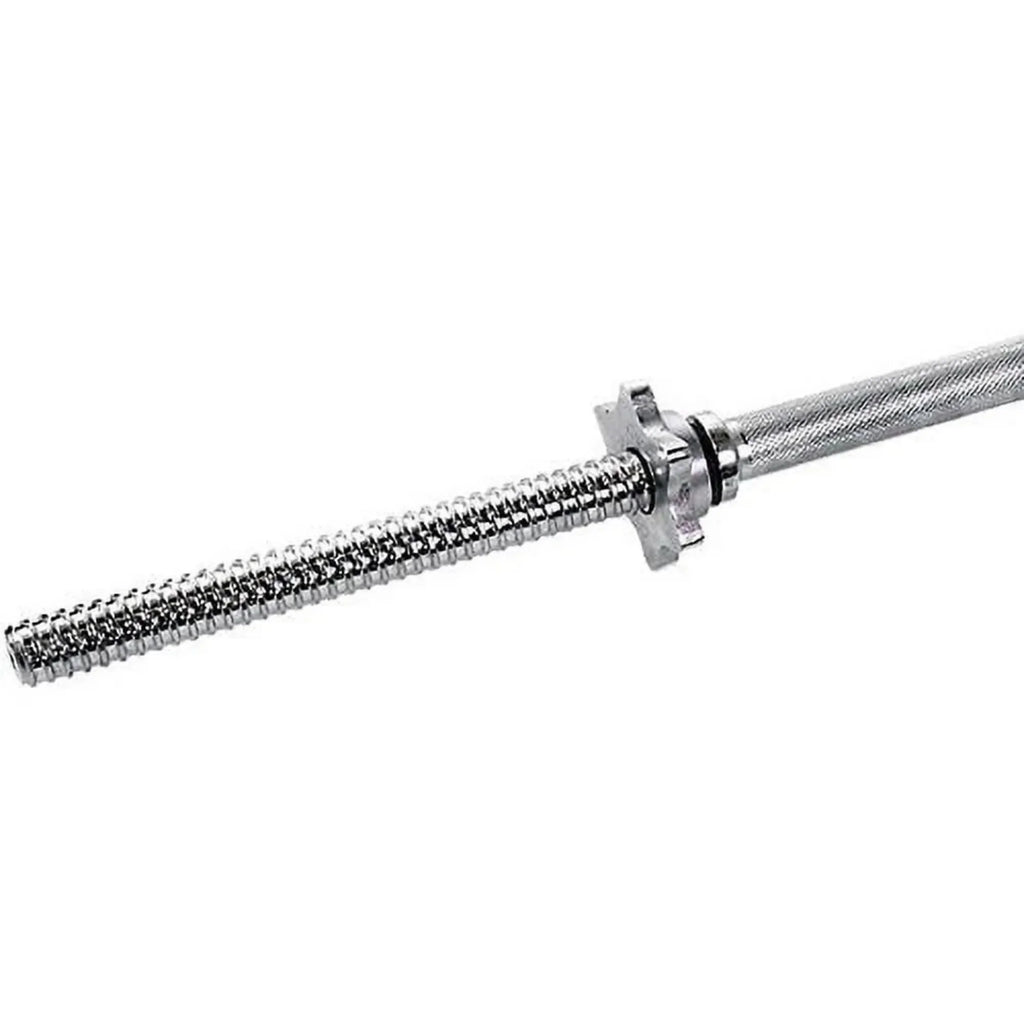 Barbell - Straight Standard Weight Bar, 5-6 Ft.Made of solid steel for durability.