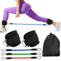 TPE Resistance Bands Ankle Straps  D-Ring Support  Yoga Gym