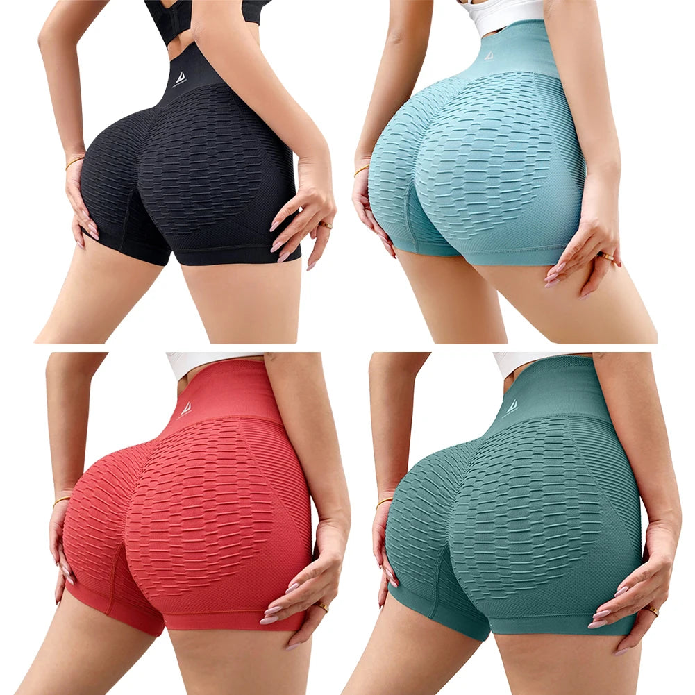 Workout Shorts for Women Butt Lifting Running Shorts High Waisted