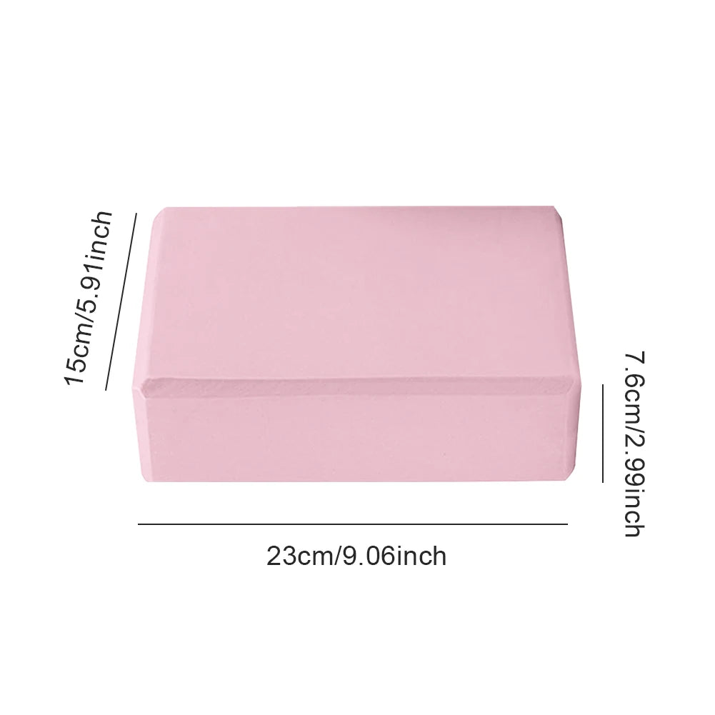 Yoga Building Blocks Cubes Pilates Bricks  Exercise Home