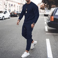 2025 New Men Two Pieces Sets Running   Tracksuit Sets Men's Jogger Sports Suit