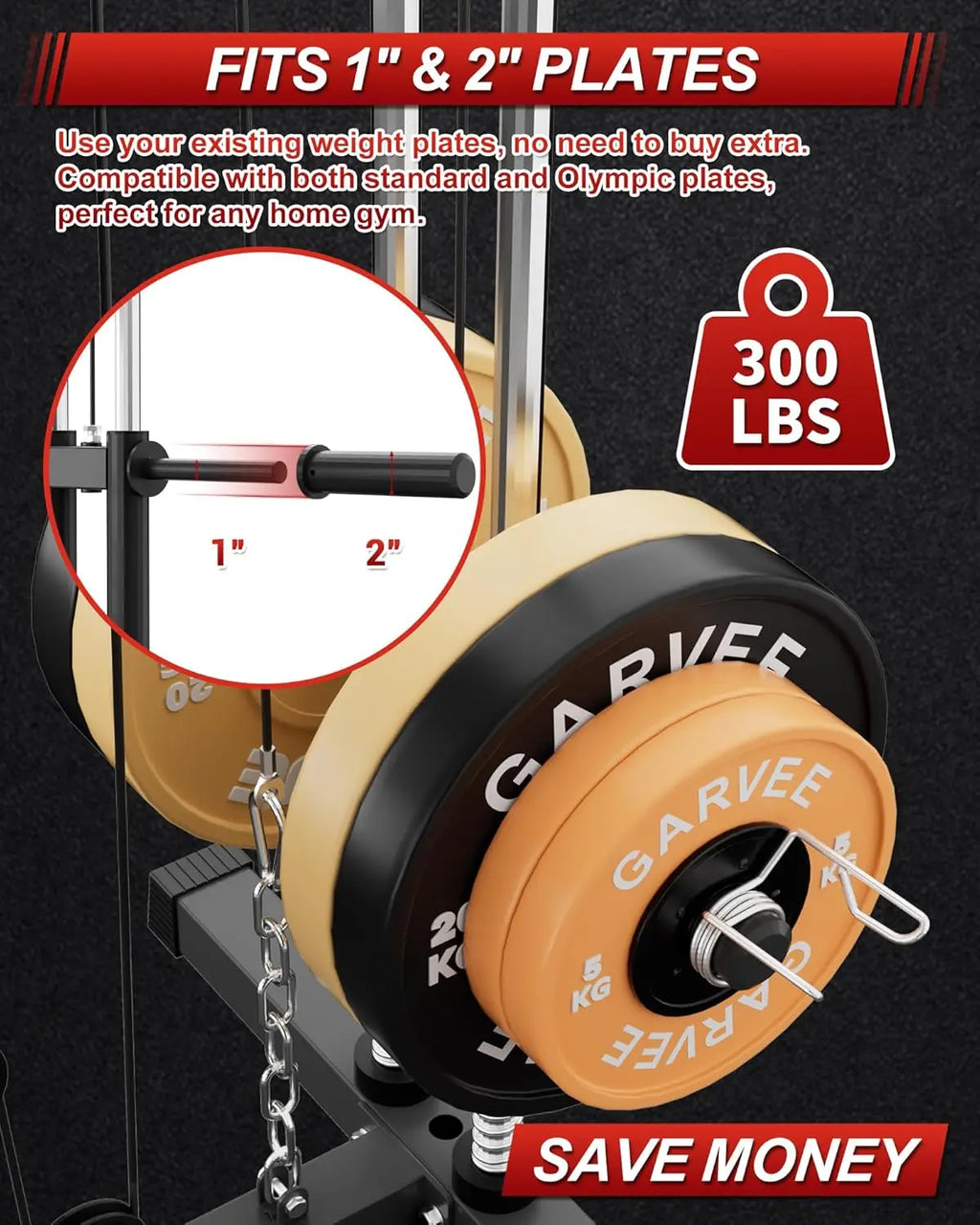 Home Gym Machine,Workout Equipment for Strength Training,Full Body,with Chest Press,LAT Pulldown,Leg Extension & Cable System