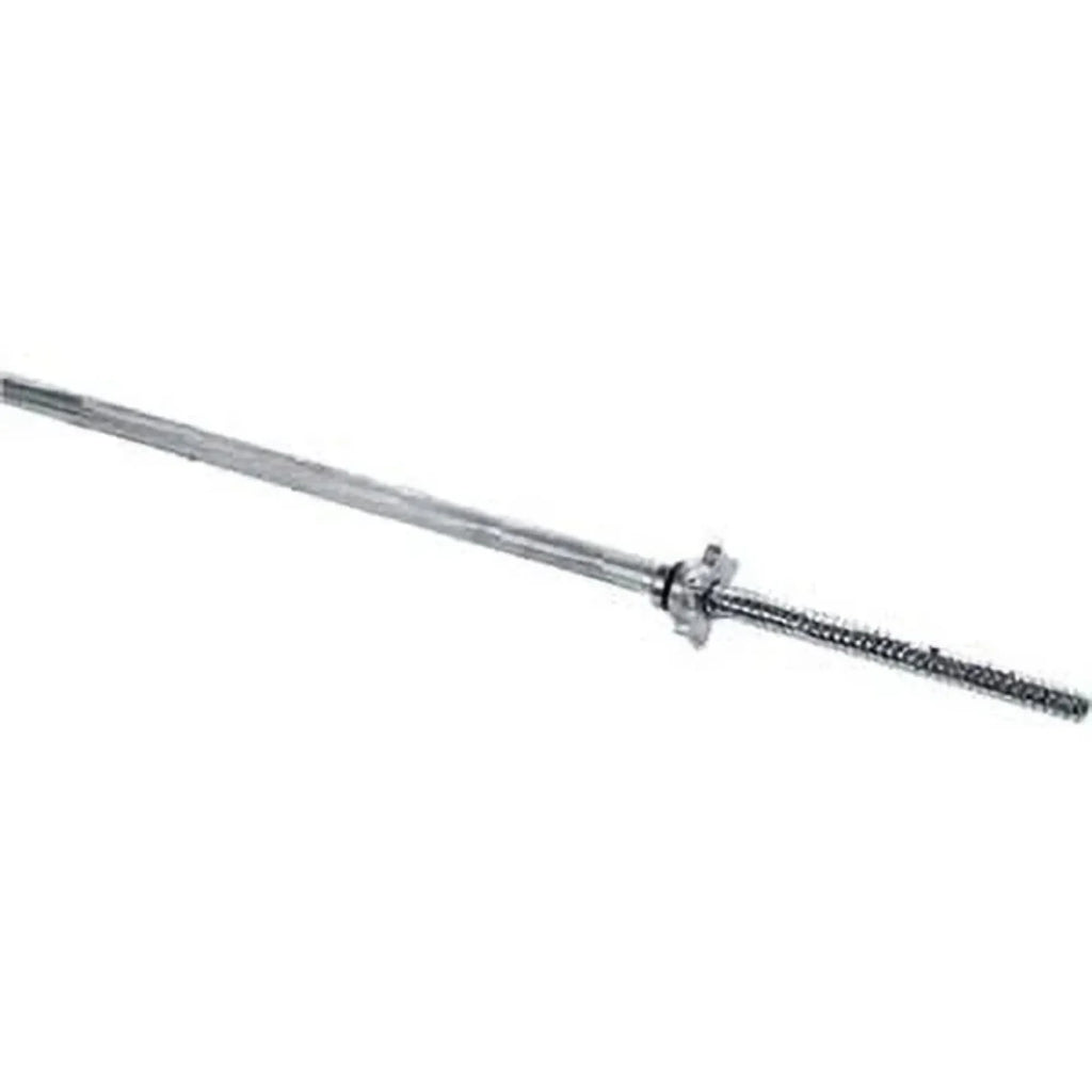 Barbell - Straight Standard Weight Bar, 5-6 Ft.Made of solid steel for durability.