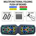 Push-up Board Set Portable Multifunctional Push-up Bar Foldable  For Chest Abdomen Arms/Back Training