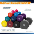 Neoprene Coated Home Dumbbells Set in Colors