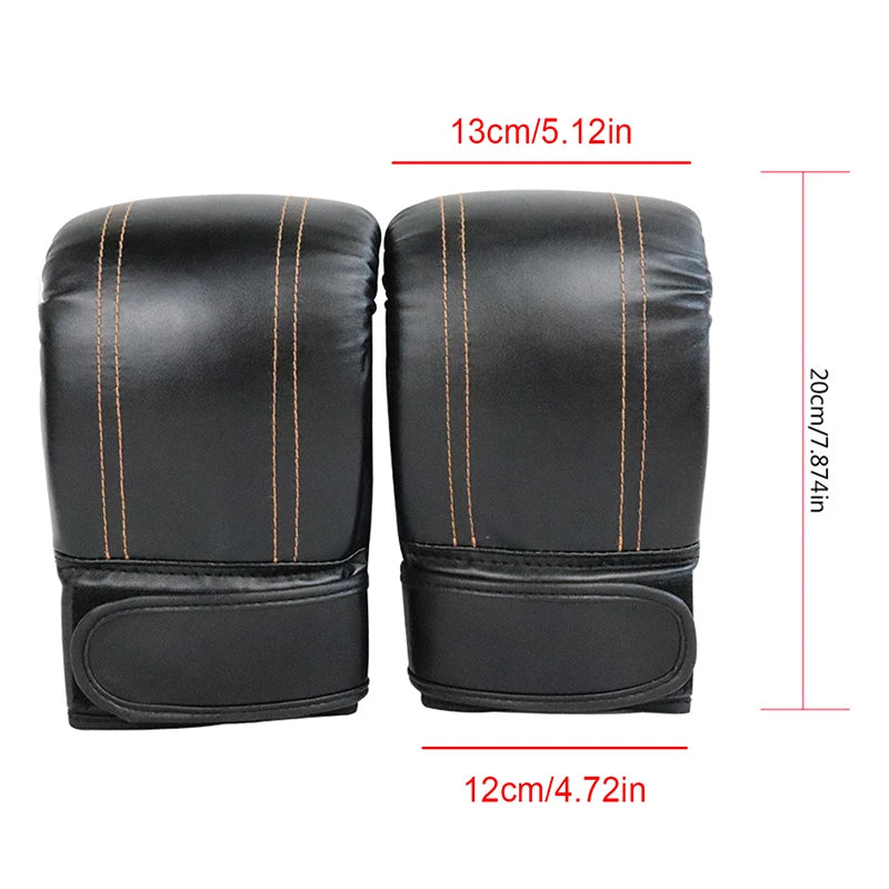 Adults Unisex  Boxing Gloves  Training Exercise PU Leather