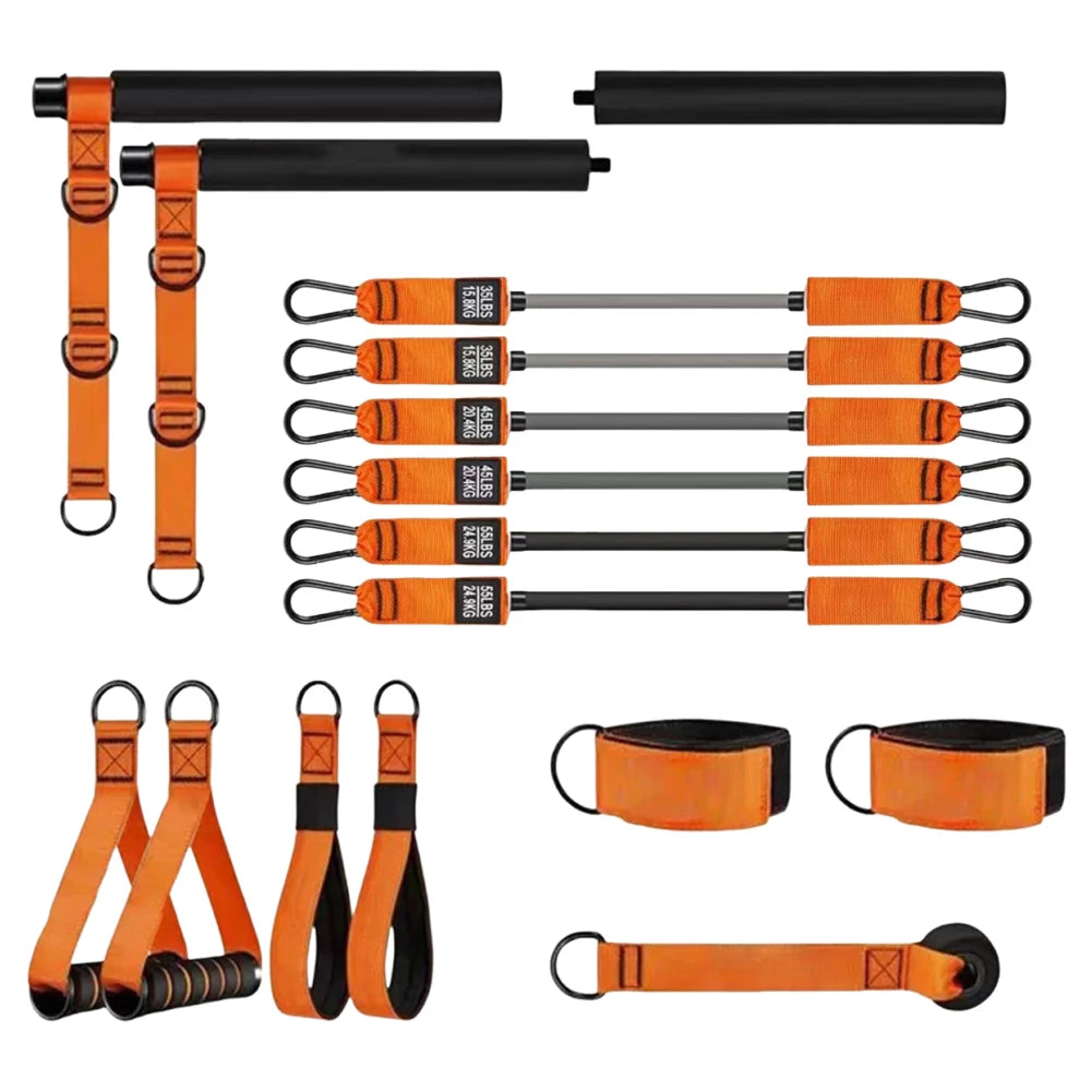 Multifunctional  Bar & Resistance Bands Workout Equipment