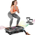 Vibration Plate Fitness Machine Full Body Shaker Workout Board for Weight Loss Fat Burner