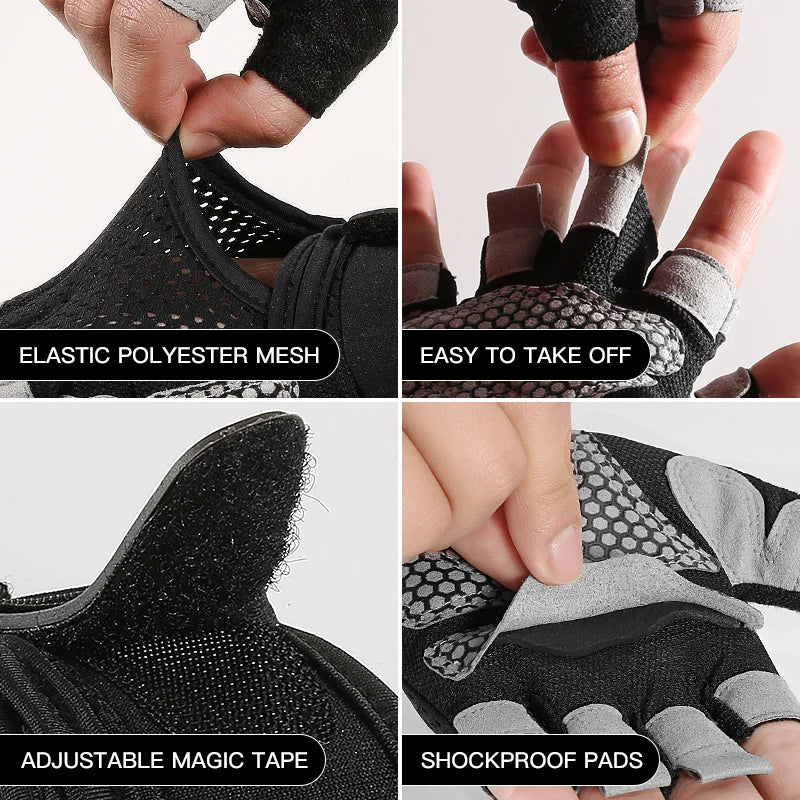 Gym Gloves Heavyweight Sports Exercise Weight Lifting  Training  Cycling