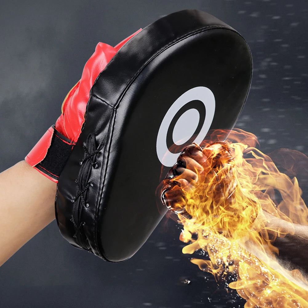Curved Boxing Hand Target PU Leather Boxing Punching Bag