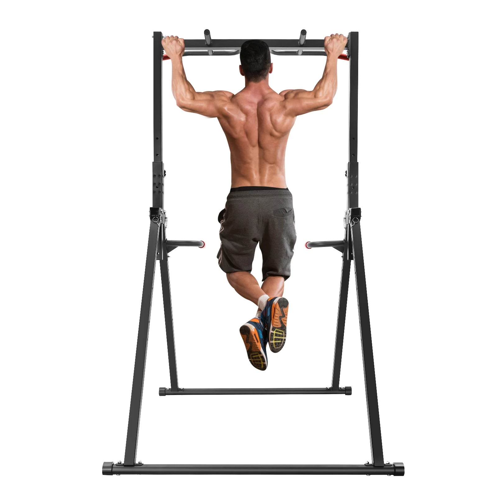 Adjustable Height Home Pull Up Bar Triangular 200kg Load-bearing