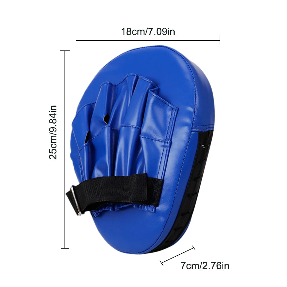 Curved Boxing Hand Target PU Leather Boxing Punching Bag